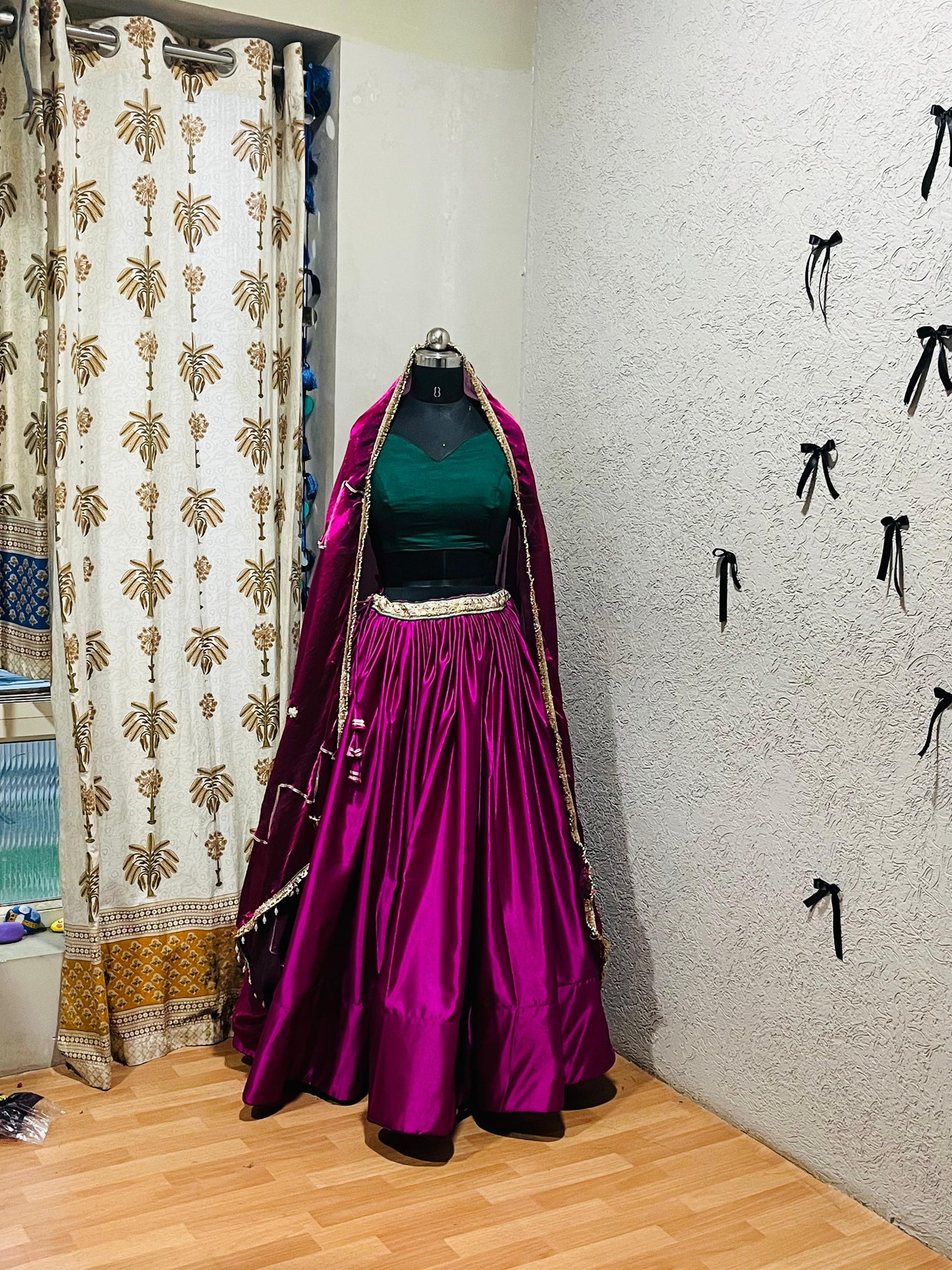 Royal Purple Chaniya Choli