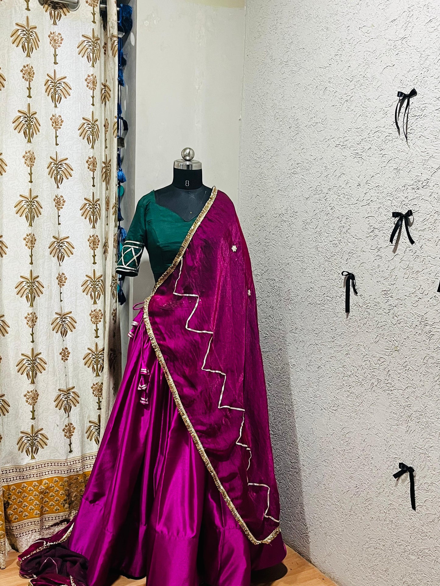 Royal Purple Chaniya Choli